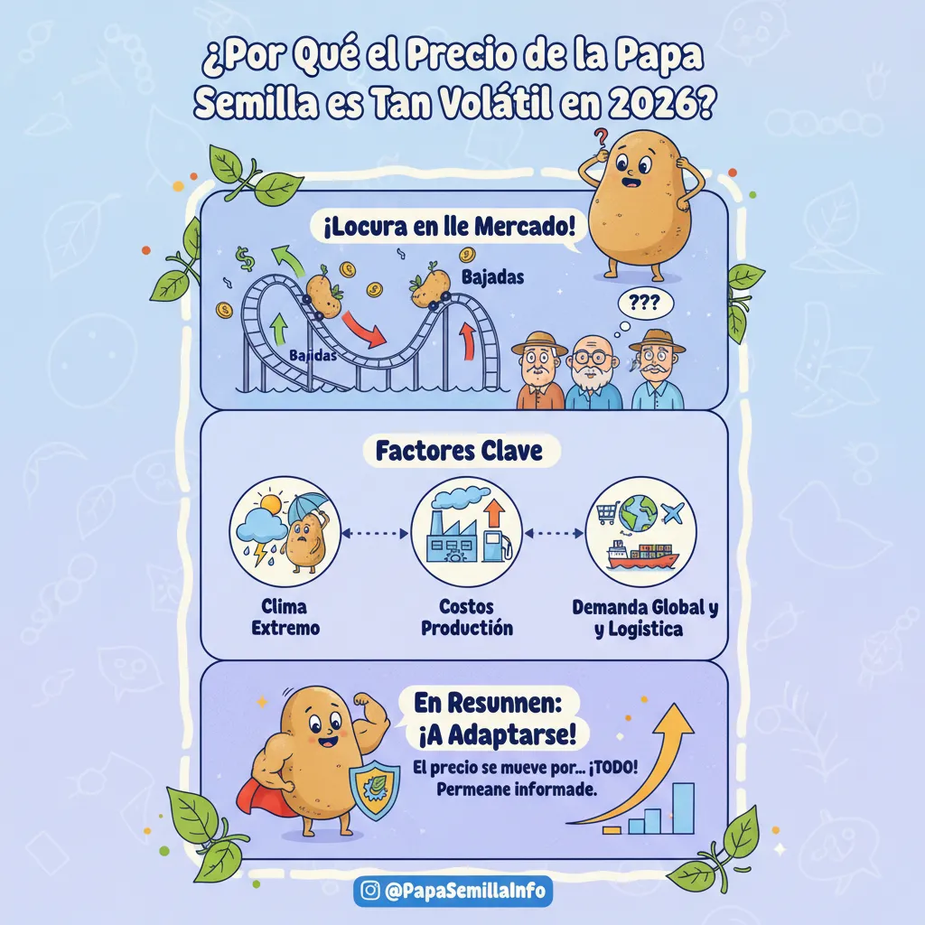 ¿Por Qué el Precio de la Papa Semilla es Tan Volátil en 2026?